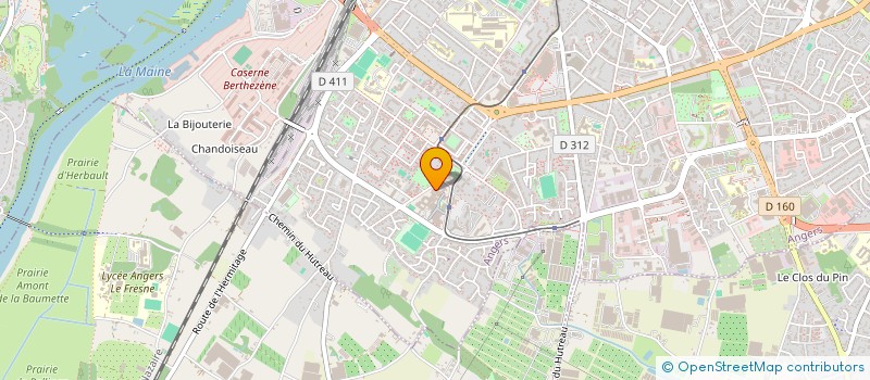 localisation de l'entreprise BM EXOTIQUE  ANGERS