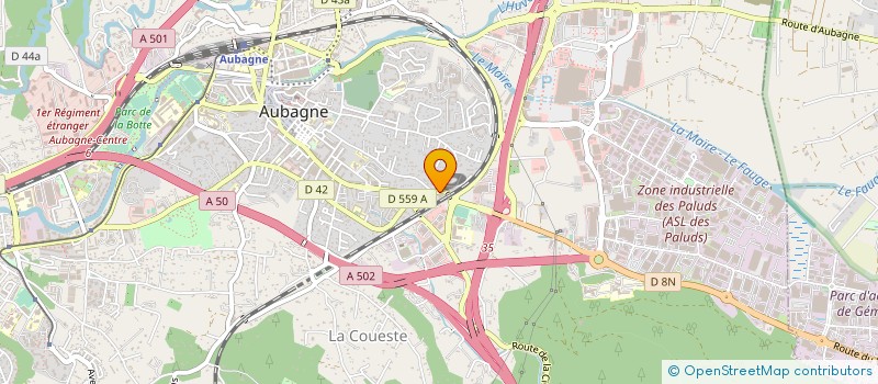 localisation de l'entreprise BM EXPERTISES à AUBAGNE