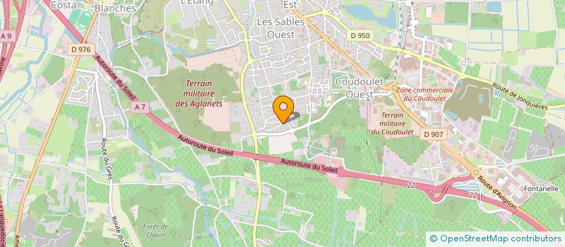 localisation de l'entreprise BM FAMILY  ORANGE