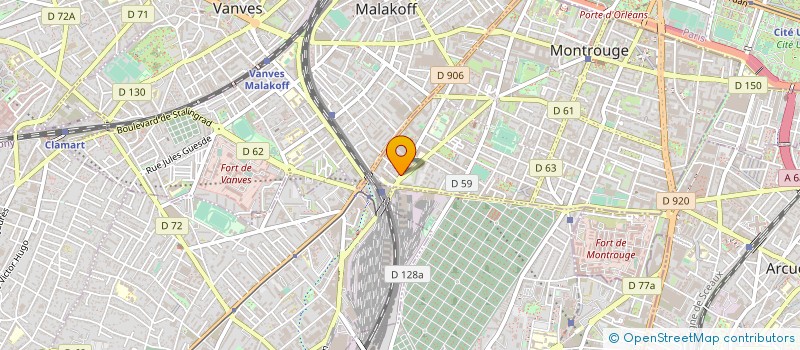 localisation de l'entreprise BM FERMETURES à PARIS