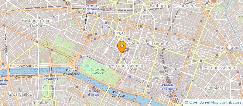 localisation de l'entreprise BM FINANCE  PARIS