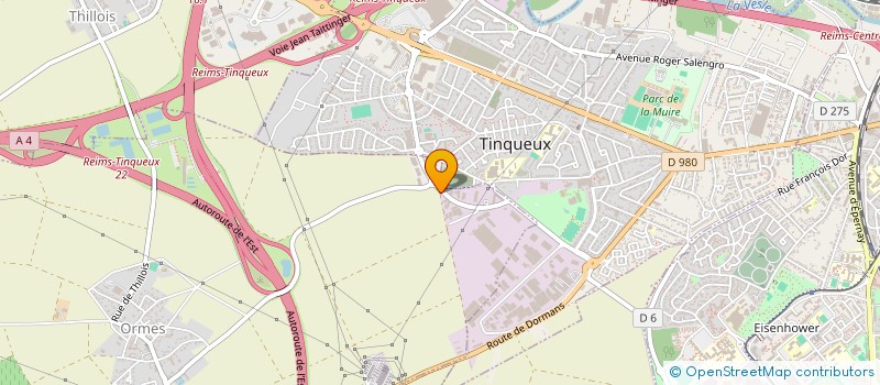 localisation de l'entreprise BM FONDATIONS  ORMES