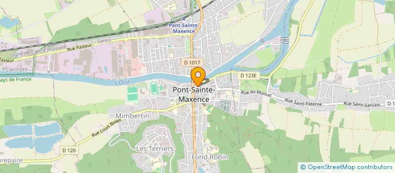 localisation de l'entreprise BM FOOD  PONT-SAINTE-MAXENCE