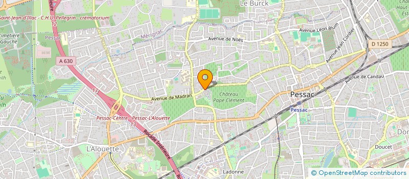 localisation de l'entreprise BM G2  PESSAC