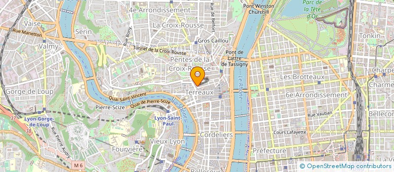 localisation de l'entreprise BM GP CREATIVE SARL à LYON