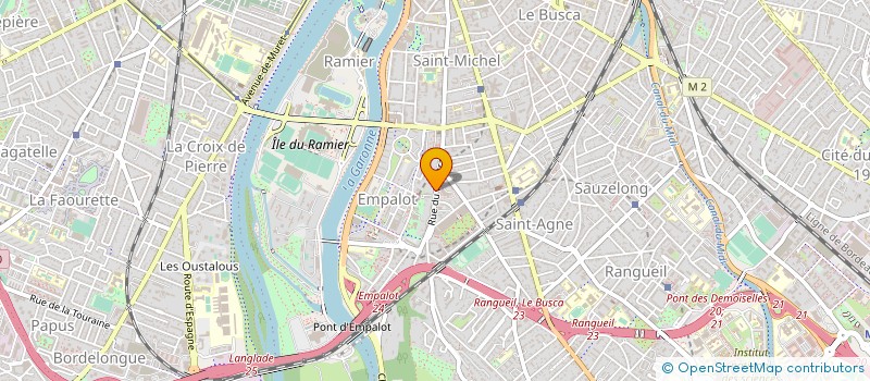localisation de l'entreprise BM GROUP à TOULOUSE