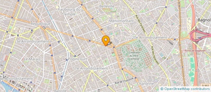 localisation de l'entreprise BM HERITAGE  PARIS