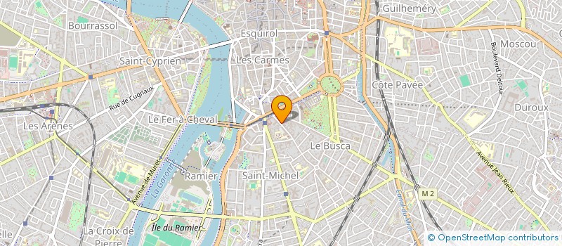 localisation de l'entreprise BM IMMO 23 à TOULOUSE