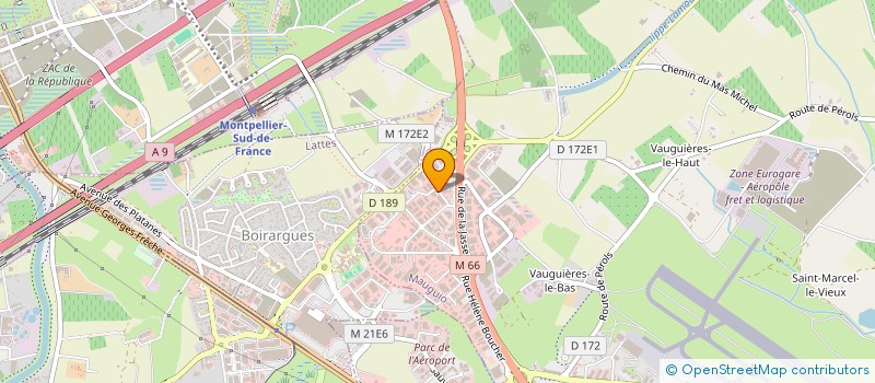 localisation de l'entreprise BM IMMO  MAUGUIO