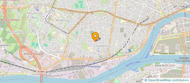 localisation de l'entreprise BM IMMO  NANTES