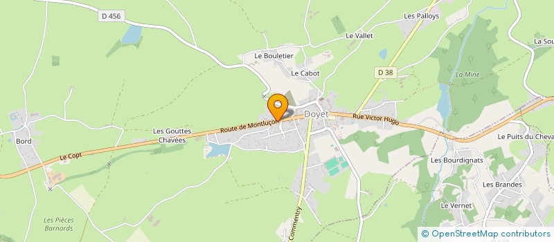 localisation de l'entreprise BM IMMO  CHAMBLET