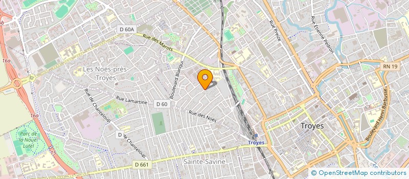 localisation de l'entreprise BM IMMO SARL à TROYES