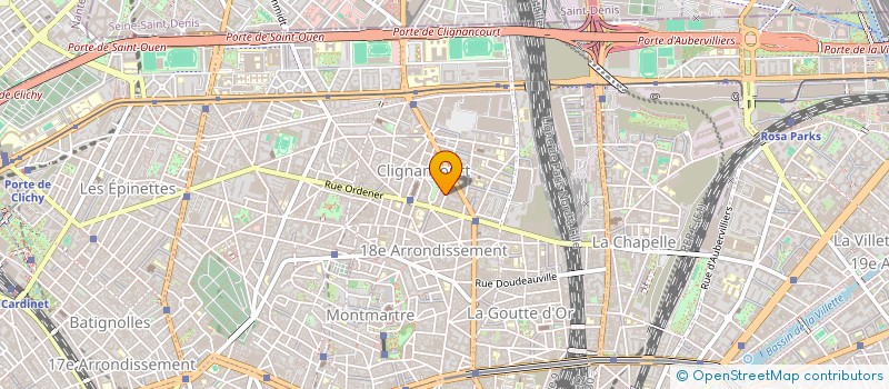 localisation de l'entreprise BM IMMOBILIER  PARIS