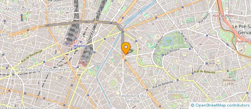 localisation de l'entreprise BM IMMOBILIER  PARIS