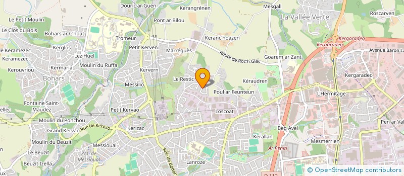 localisation de l'entreprise BM IMMOBILIER  BREST