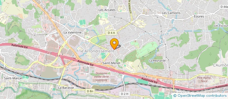 localisation de l'entreprise BM IMMOBILIER  MARSEILLE
