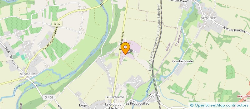 localisation de l'entreprise BM IMMOBILIER à BALZAC