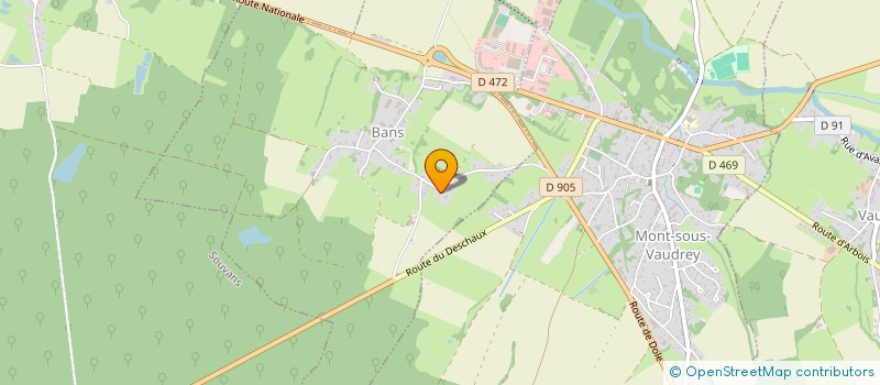 localisation de l'entreprise BM'INVEST  BANS