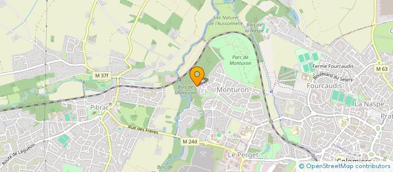 localisation de l'entreprise BM INVEST à COLOMIERS