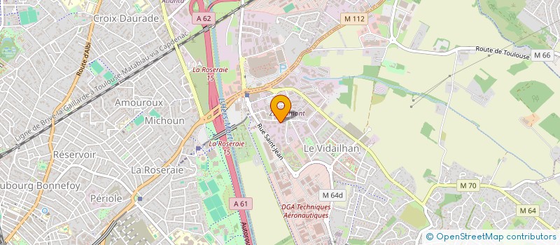localisation de l'entreprise BM INVESTISSEMENT à BALMA