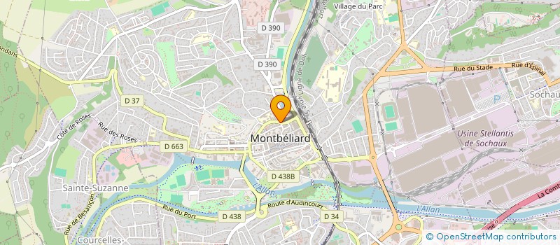 localisation de l'entreprise BM INVESTISSEMENT  BASTELICACCIA