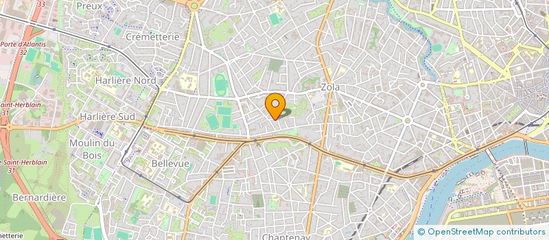 localisation de l'entreprise BM INVESTISSEMENTS à NANTES