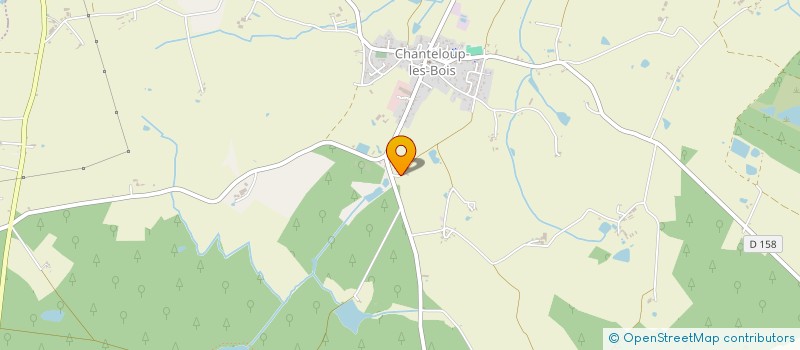 localisation de l'entreprise BM INVESTMENT  CHANTELOUP LES BOIS