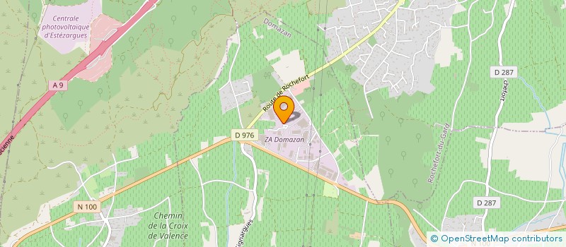 localisation de l'entreprise BM LE DYAM S à DOMAZAN