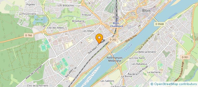 localisation de l'entreprise BM LIVE  BLOIS