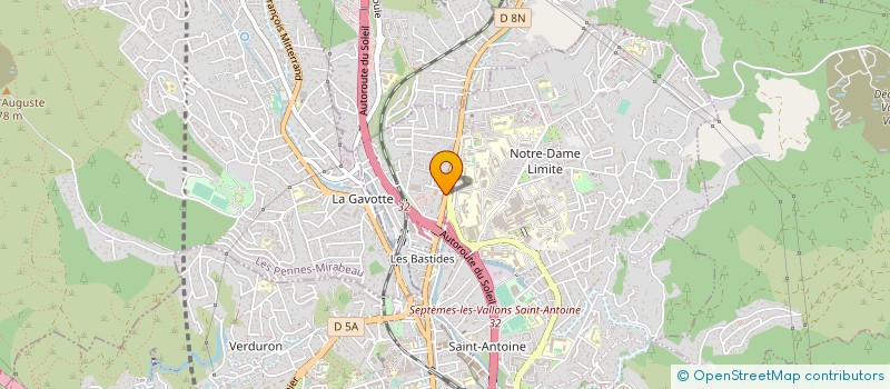 localisation de l'entreprise BM MARSEILLE à MARSEILLE