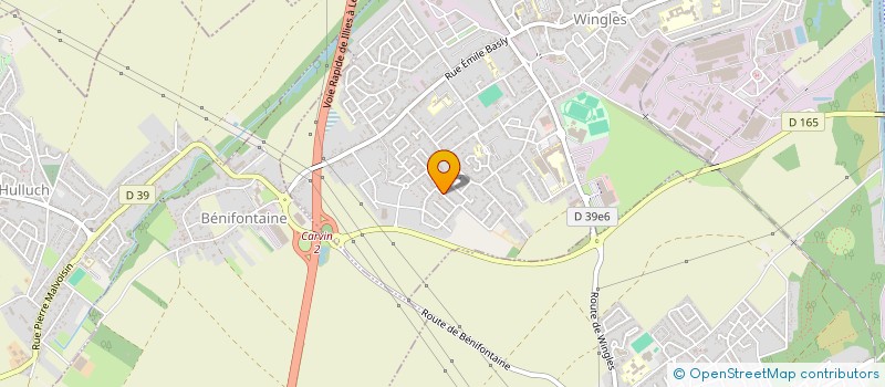 localisation de l'entreprise BM MENUISERIE SERVICES  WINGLES