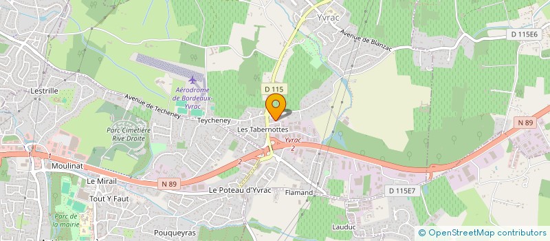 localisation de l'entreprise BM MOTORS  YVRAC