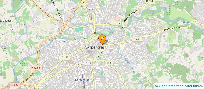 localisation de l'entreprise BM MOTORS SERVICE à CARPENTRAS