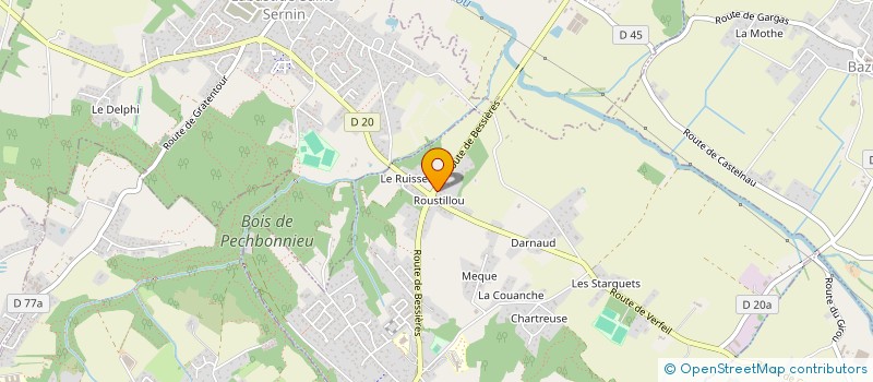 localisation de l'entreprise BM MOTORSPORT 831  MONTBERON