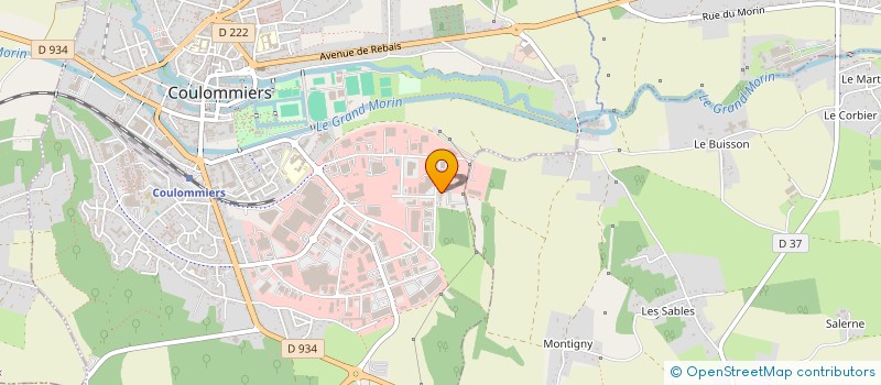 localisation de l'entreprise BM NETT à COULOMMIERS