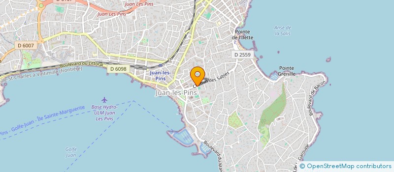localisation de l'entreprise BM ORDENER à ANTIBES
