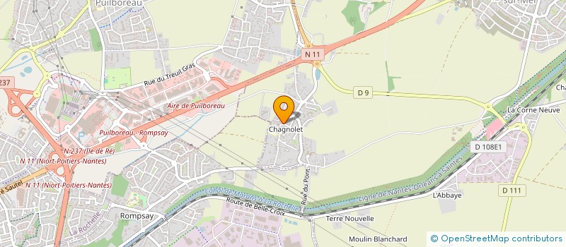 localisation de l'entreprise BM PARTICIPATIONS  DOMPIERRE-SUR-MER