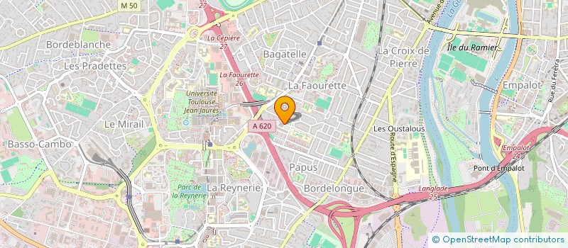localisation de l'entreprise BM&PC à TOULOUSE