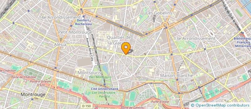 localisation de l'entreprise BM PEINTURE  PARIS