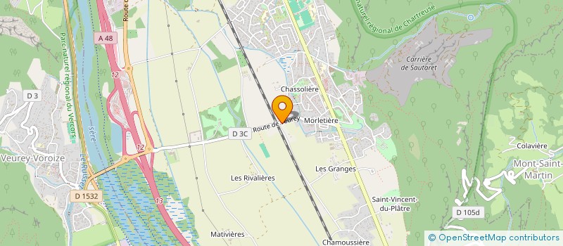 localisation de l'entreprise BM PEINTURE  VOREPPE