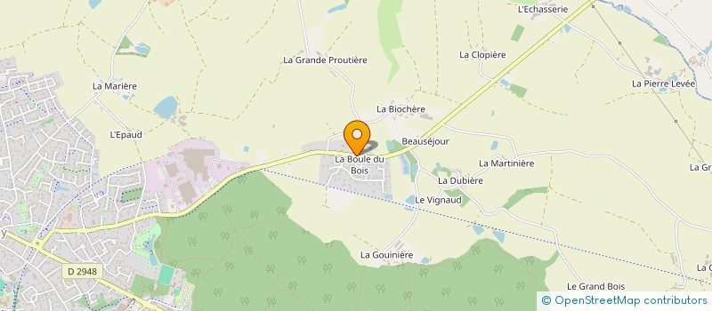localisation de l'entreprise BM PLAQUES & CO à AIZENAY