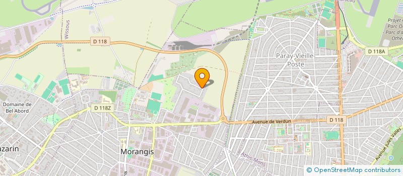 localisation de l'entreprise BM PRIMEUR ENGHIEN à MORANGIS