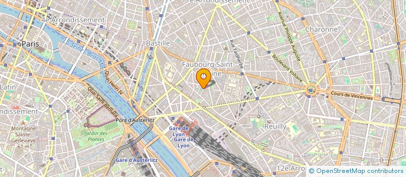 localisation de l'entreprise BM PRIMEURS  PARIS