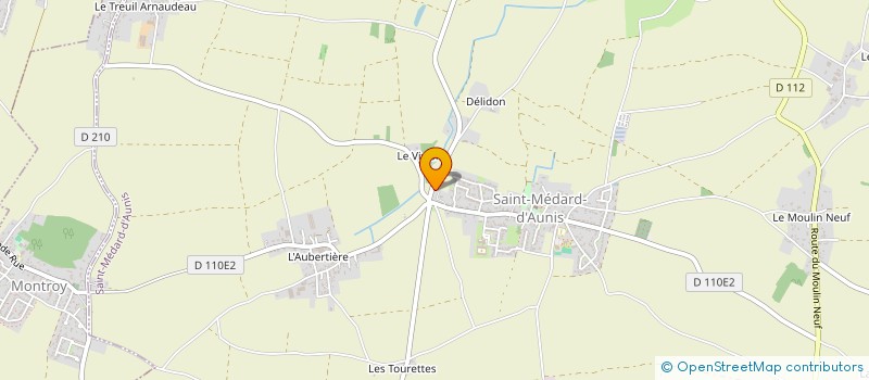 localisation de l'entreprise BM PROMOTIONS  SAINT-MEDARD-D'AUNIS