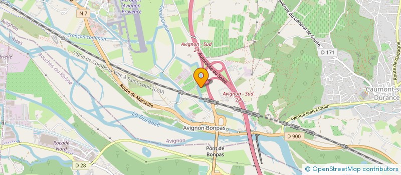 localisation de l'entreprise BM-PROPERTY  CAVAILLON