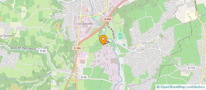 localisation de l'entreprise BM PROPRETE ET SERVICES  VOURLES