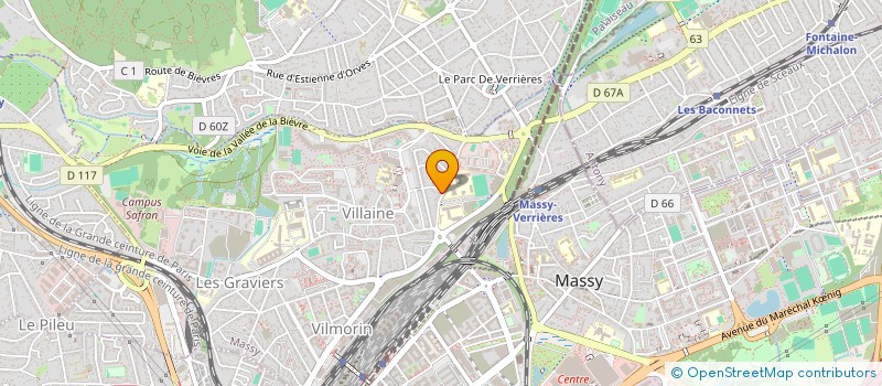 localisation de l'entreprise BM RENOVATION 91 à MASSY