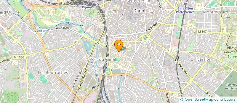 localisation de l'entreprise BM RESTAURATION  DIJON