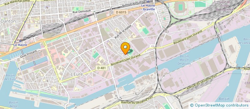 localisation de l'entreprise BM SECURITY  LE HAVRE