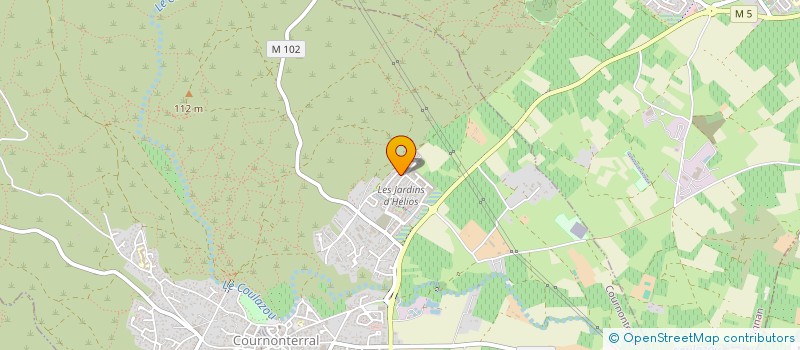 localisation de l'entreprise BM SERVICES à COURNONTERRAL